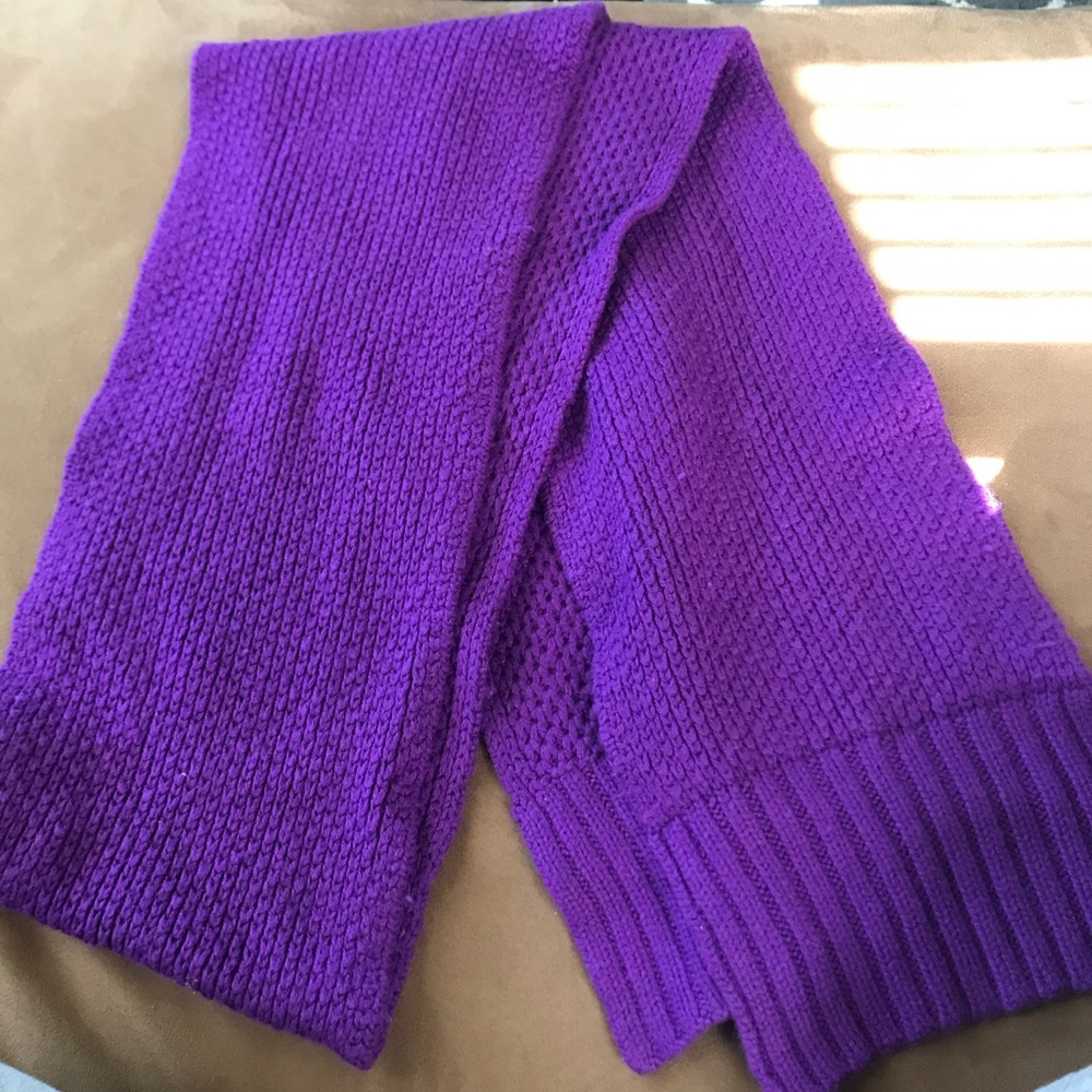 Purple J.crew scarf